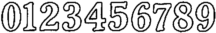ParisBreakfastClub Outline otf (400) Font OTHER CHARS