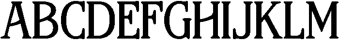 Parisian otf (400) Font UPPERCASE
