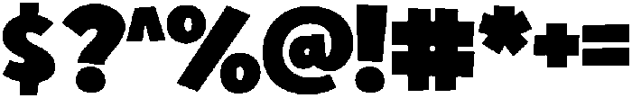 Parker Regular otf (400) Font OTHER CHARS