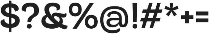 Parkin Semi Bold otf (600) Font OTHER CHARS