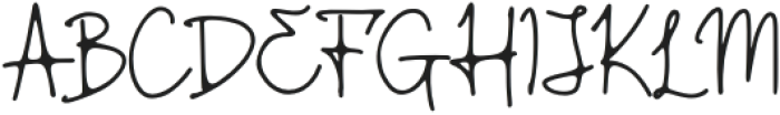 ParkingHall-Regular otf (400) Font UPPERCASE