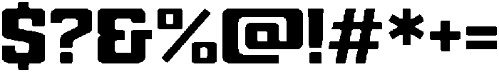 Parkly Extra Wide otf (400) Font OTHER CHARS
