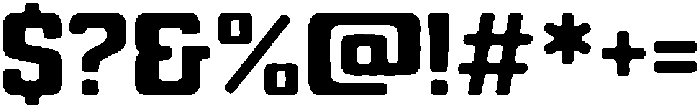Parkly Wide Soft otf (400) Font OTHER CHARS