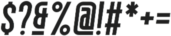 Parkson Bold Italic otf (700) Font OTHER CHARS