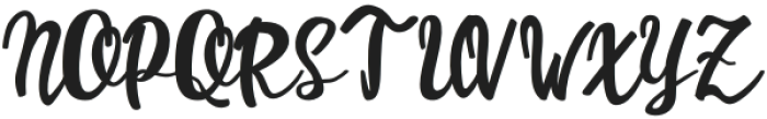 Parlent-Regular otf (400) Font UPPERCASE