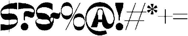 Parody Prank otf (400) Font OTHER CHARS