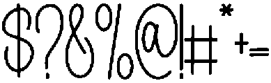 Parthnership Regular otf (400) Font OTHER CHARS
