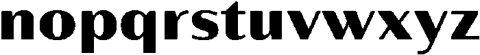 Partner Sans Black otf (900) Font LOWERCASE