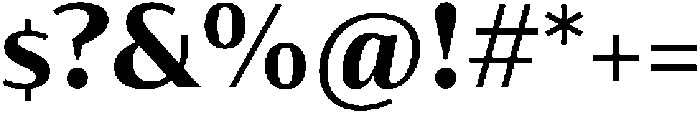 Partner Sans Bold otf (700) Font OTHER CHARS