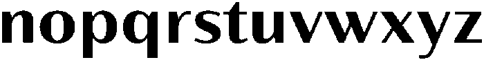 Partner Sans Bold otf (700) Font LOWERCASE
