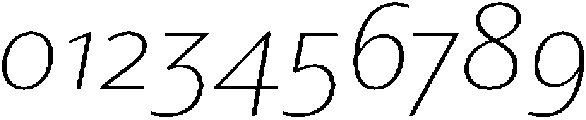 Partner Sans ExtraLight Italic otf (200) Font OTHER CHARS