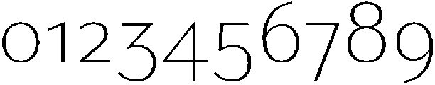 Partner Sans ExtraLight otf (200) Font OTHER CHARS