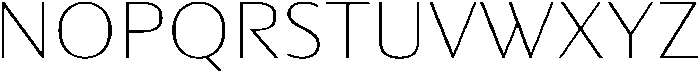 Partner Sans ExtraLight otf (200) Font UPPERCASE