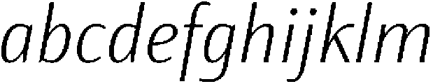 Partner Sans Light Italic otf (300) FONT