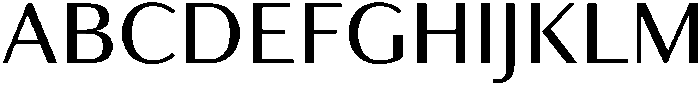 Partner Sans Medium otf (500) Font UPPERCASE