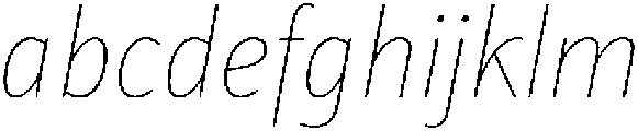 Partner Sans Thin Italic otf (100) FONT