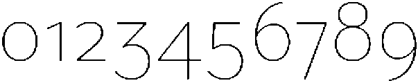 Partner Sans Thin otf (100) Font OTHER CHARS