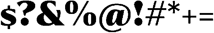 Partner Serif Black otf (900) Font OTHER CHARS