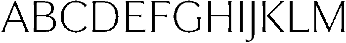 Partner Serif Light otf (300) Font UPPERCASE