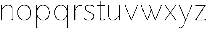 Partner Serif Thin otf (100) Font LOWERCASE