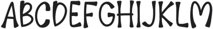 Party in july Regular otf (400) Font LOWERCASE