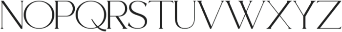 Paseon Light otf (300) Font UPPERCASE