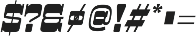 Pason Medium Slanted otf (500) Font OTHER CHARS