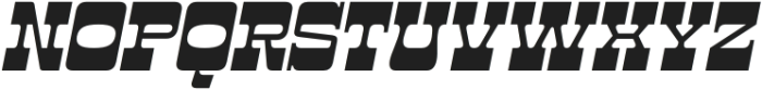Pason Medium Slanted otf (500) Font LOWERCASE