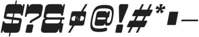 Pason Rounded Medium Slanted otf (500) Font OTHER CHARS