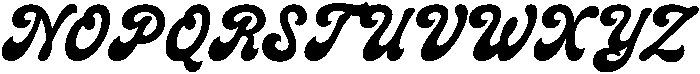 Pasta Monday Script otf (400) Font UPPERCASE
