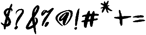 Pasta Regular otf (400) Font OTHER CHARS