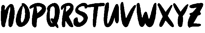Pasta Regular otf (400) Font UPPERCASE