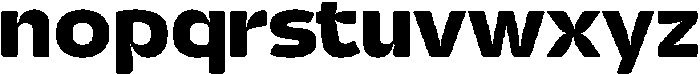 Pastme Rounded otf (400) Font LOWERCASE