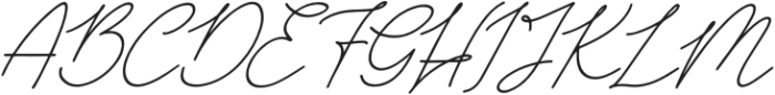 Pasttemy Italic otf (400) Font UPPERCASE