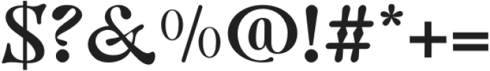 Patamora-Regular otf (400) Font OTHER CHARS
