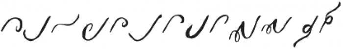 Patarana Script Extra Regular otf (400) Font LOWERCASE