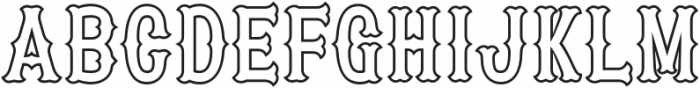 Patched In Medium otf (500) Font UPPERCASE