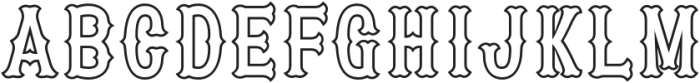 Patched In Medium otf (500) Font LOWERCASE