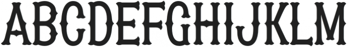 Patched Medium otf (500) Font UPPERCASE