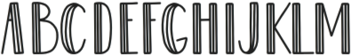 PatchworkCLN Regular otf (400) Font UPPERCASE