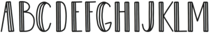 PatchworkCLN Regular ttf (400) Font UPPERCASE