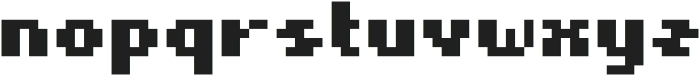 PatchyPixels ttf (400) Font LOWERCASE