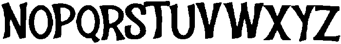 Pate ttf (400) Font UPPERCASE