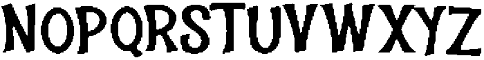 Pate ttf (400) Font LOWERCASE