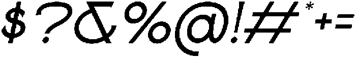 Paterna Italic otf (400) Font OTHER CHARS
