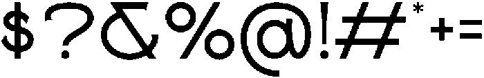 Paterna otf (400) Font OTHER CHARS