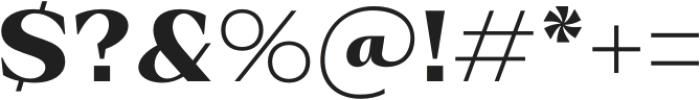 Patihan Serif Bold otf (700) Font OTHER CHARS