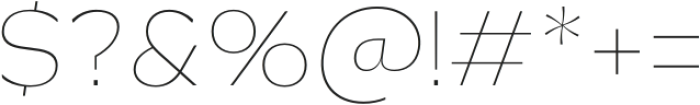 Patihan Serif Thin otf (100) Font OTHER CHARS