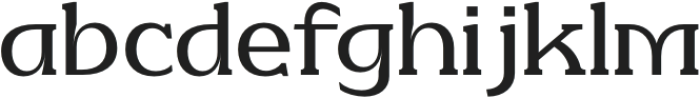 Patihan Slab Regular otf (400) Font LOWERCASE