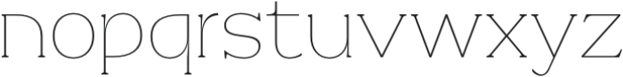 Patihan Slab Thin otf (100) Font LOWERCASE